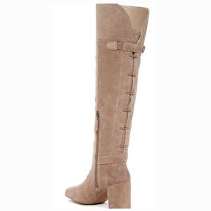 Suede over the knee boots